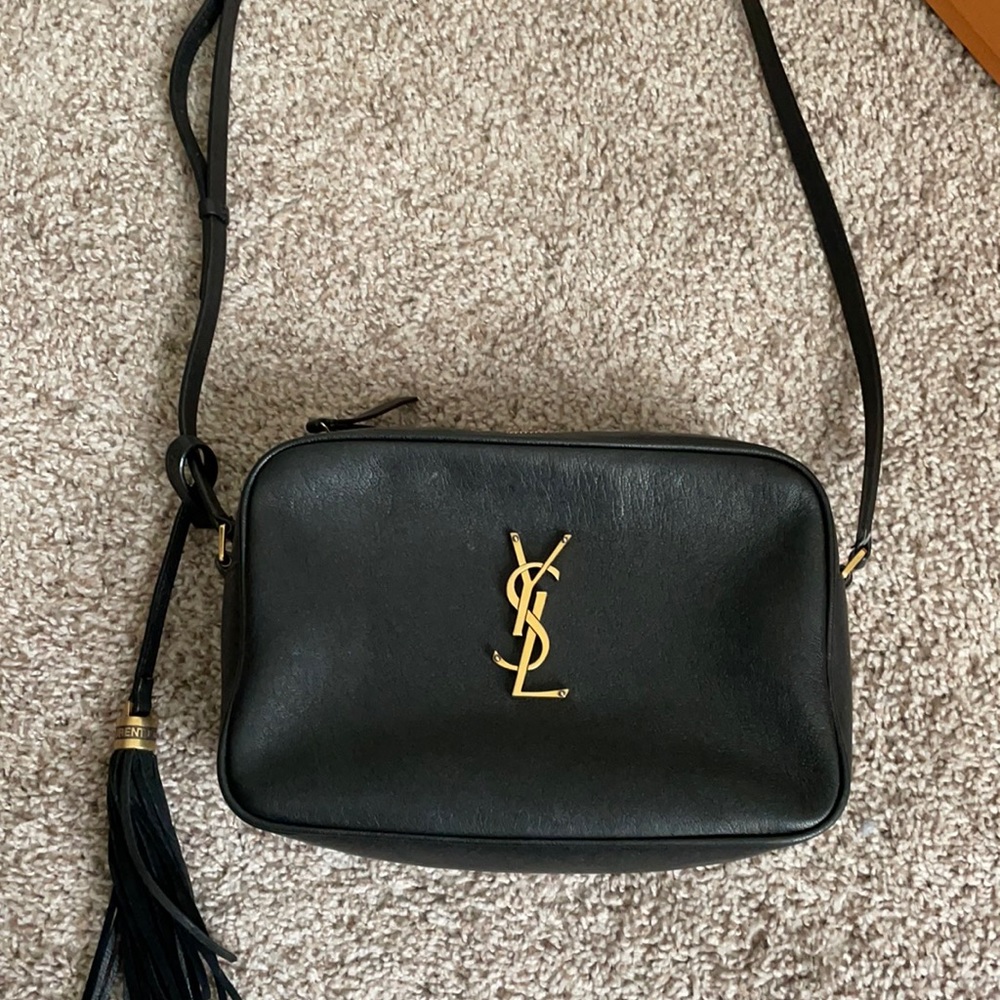 YSL smooth camera bag!